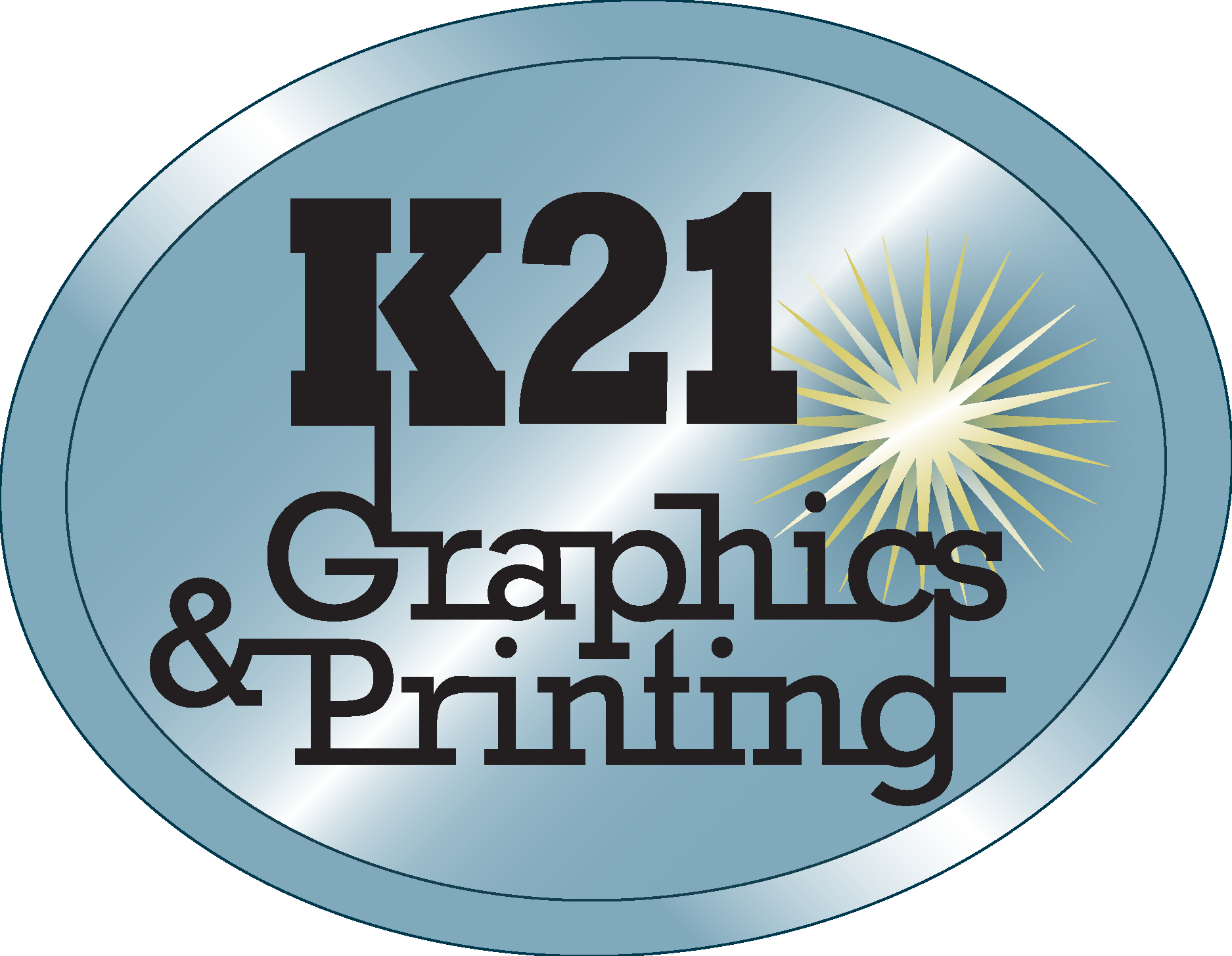 K21 Graphics & Printing Logo Vector Logo